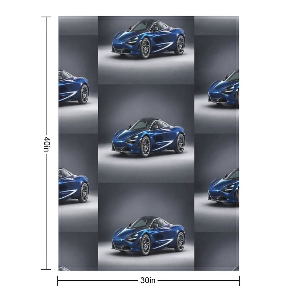 McLaren 720s Shrink-resistant Throw Blanket
