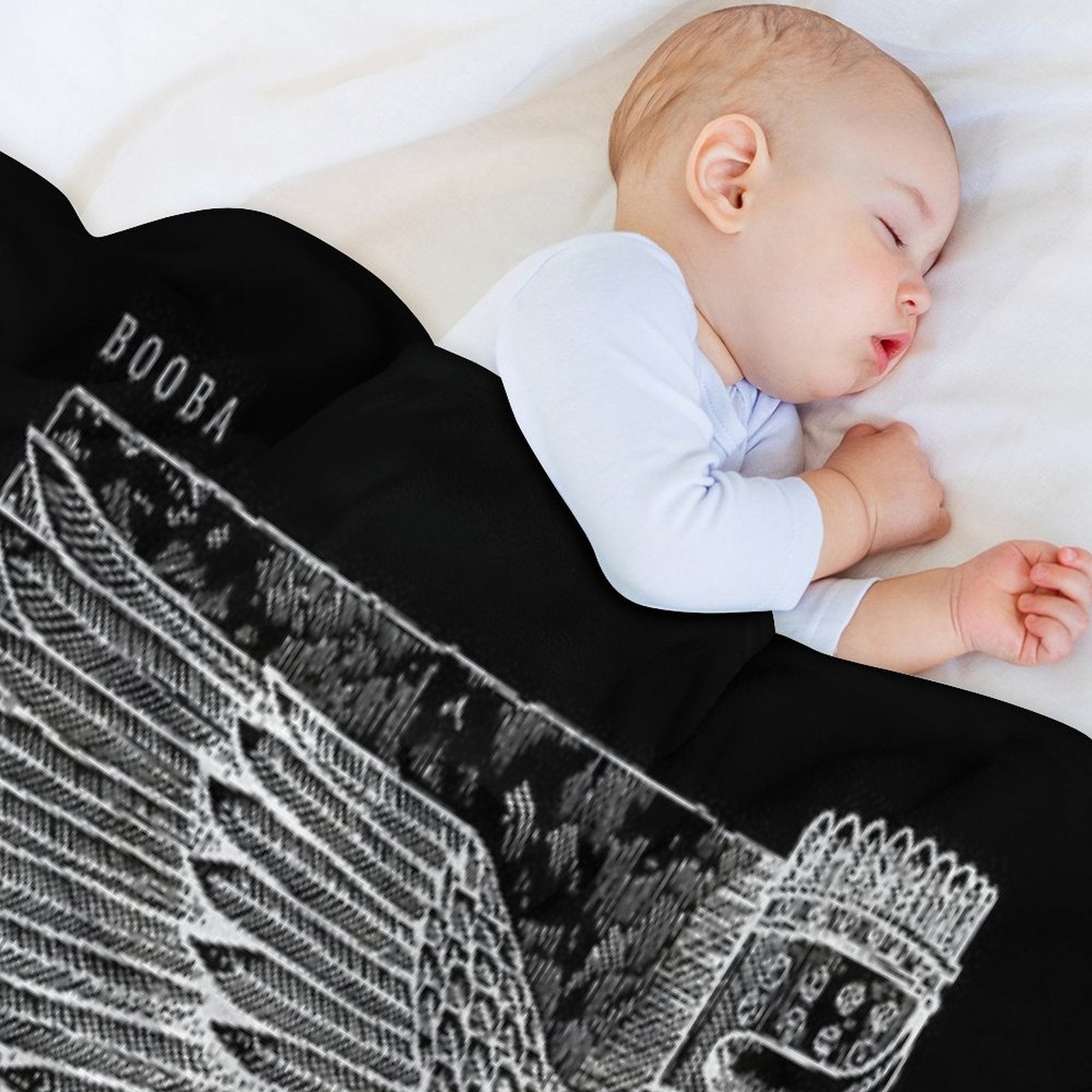 Booba Nero Nemesis Easy Care Throw Blanket