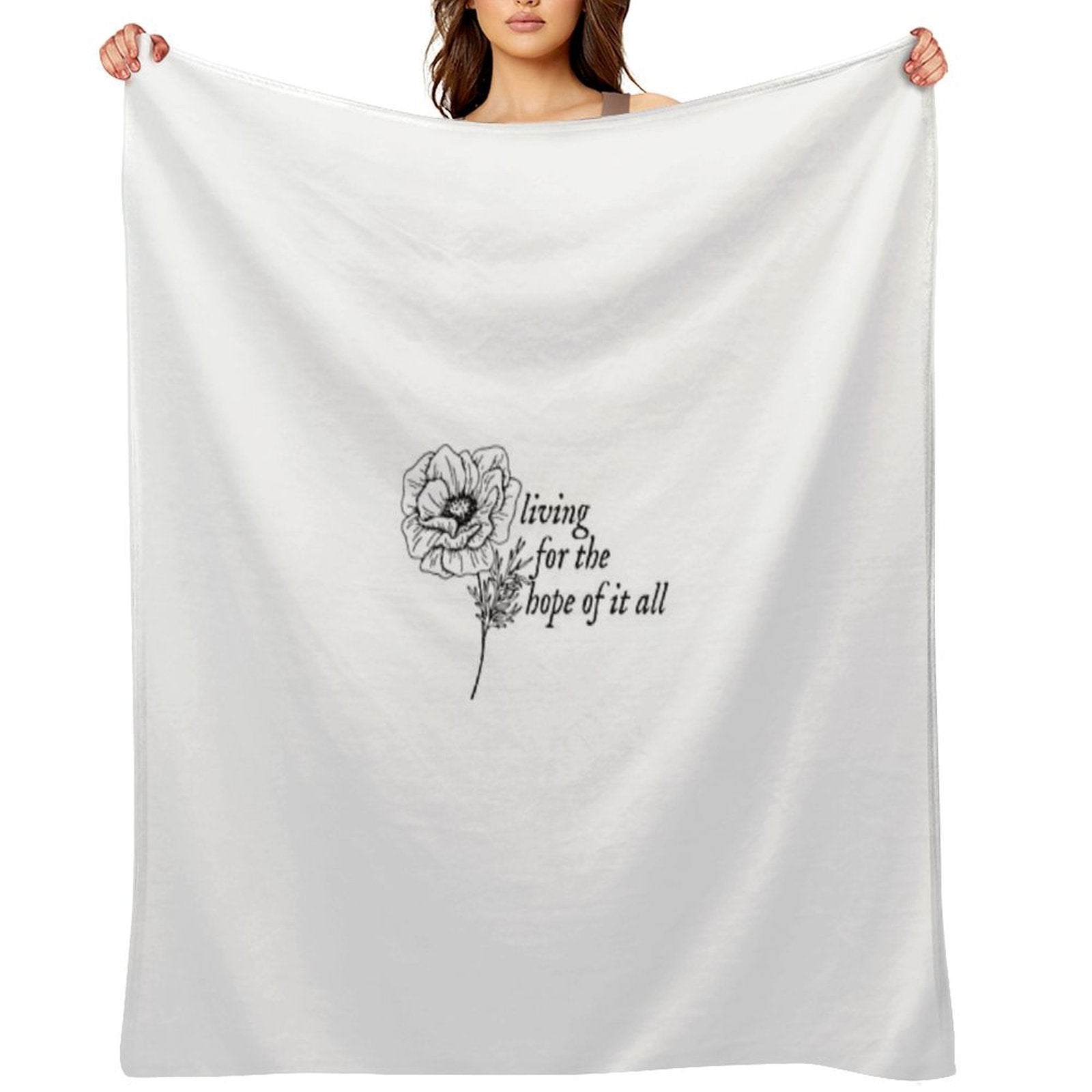 Taylor Swift - August Lyrics Gift-ready Throw Blanket