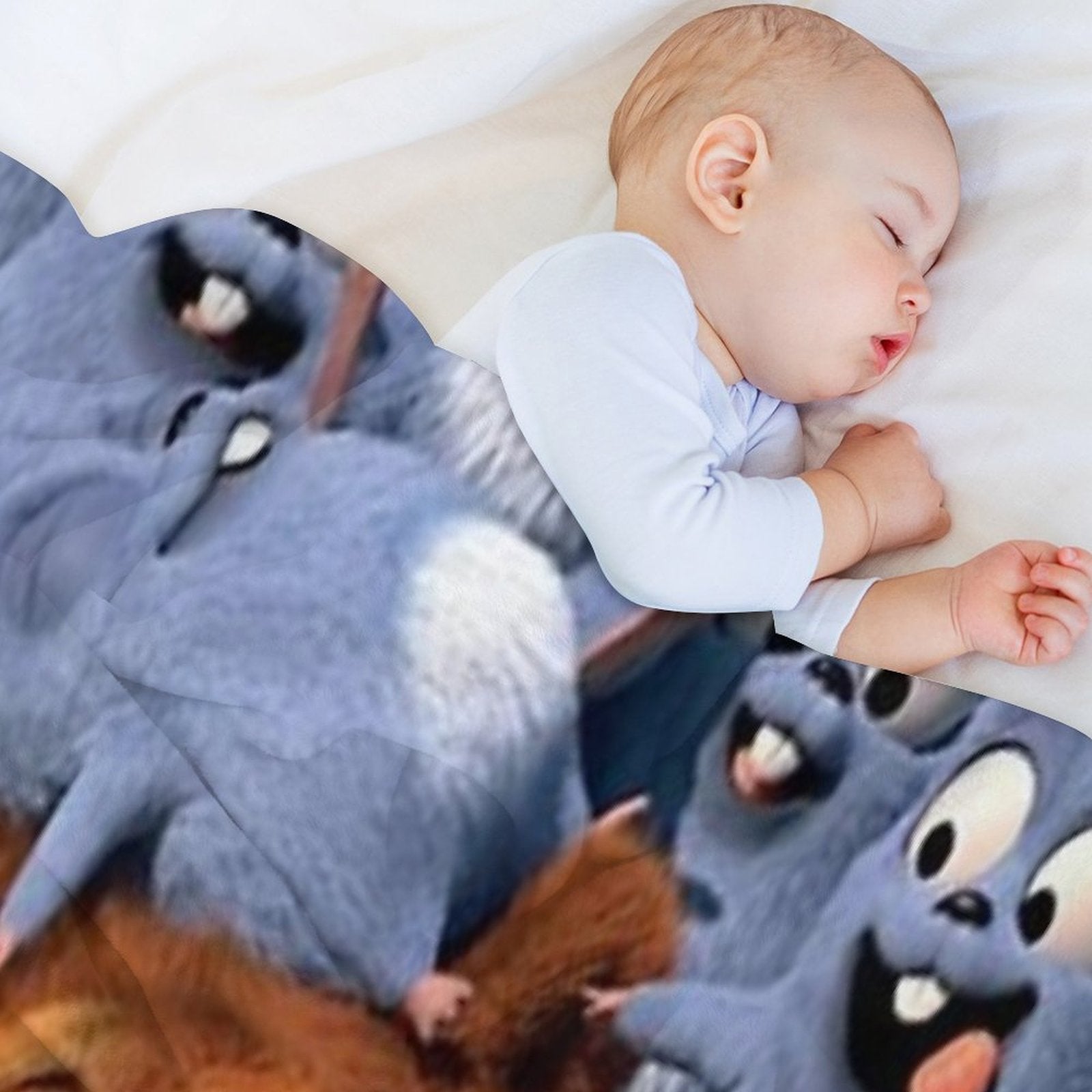 Grizzy And The Lemmings Eco-conscious Throw Blanket