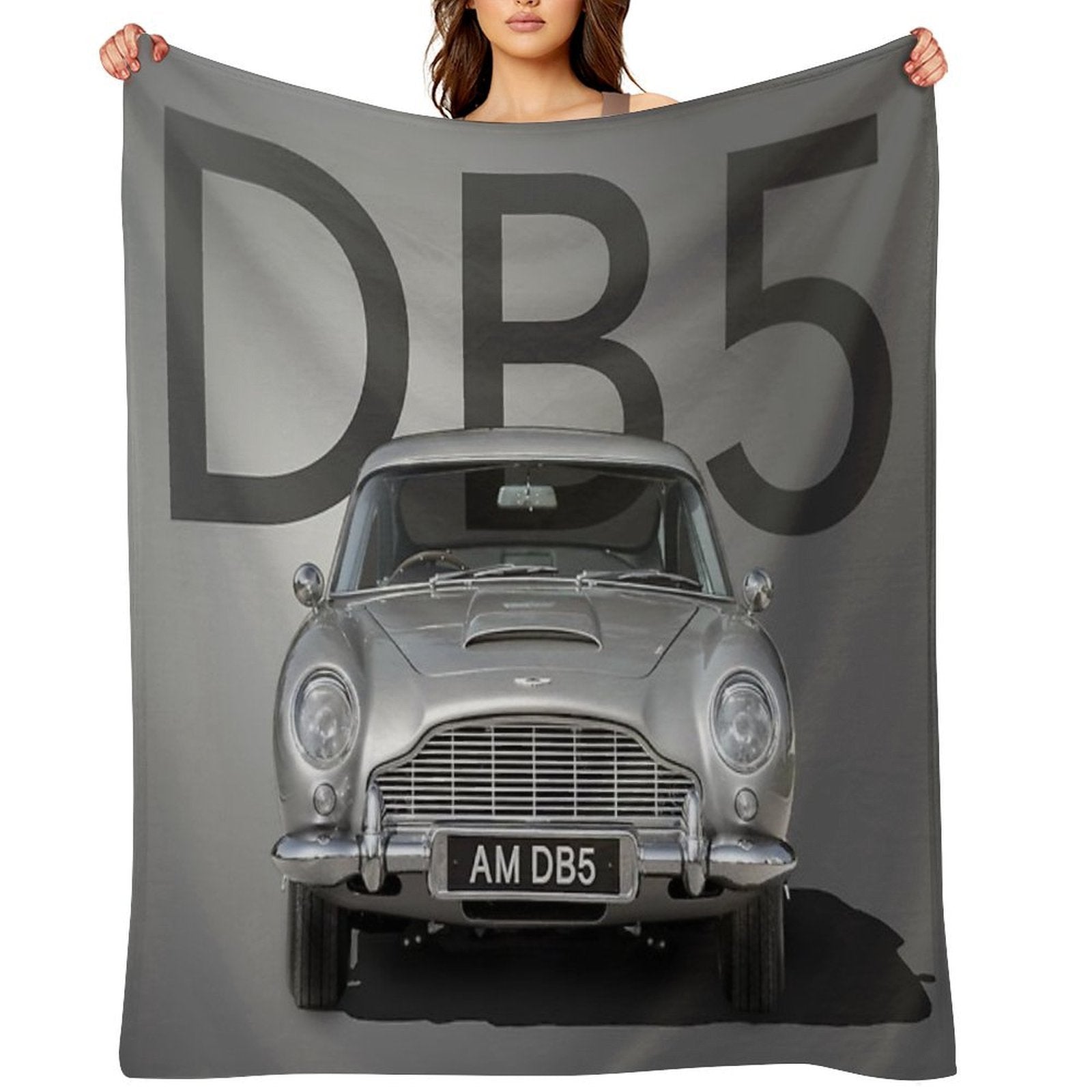 Aston Martin DB5 Multi-functional Throw Blanket