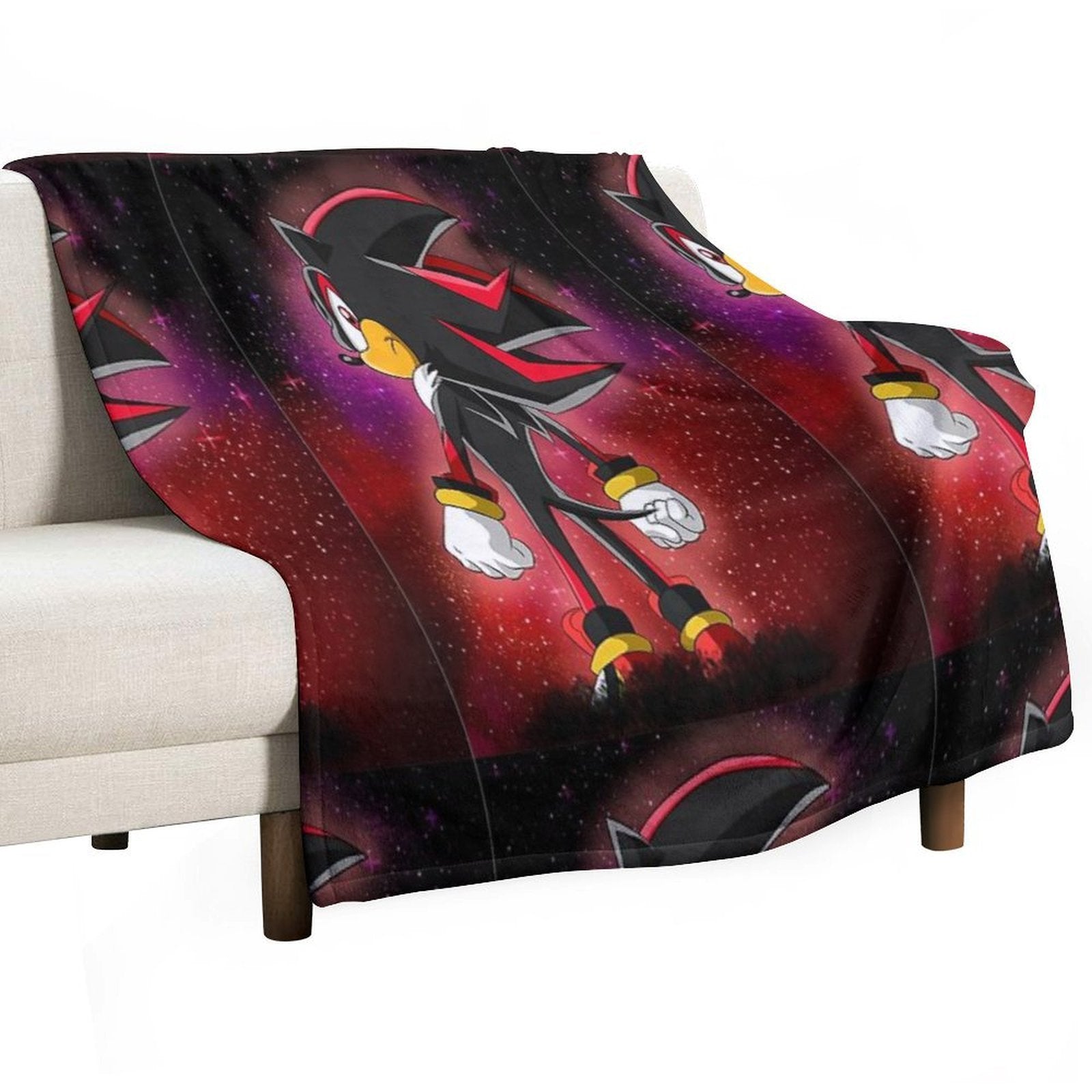 Shadow The Hedgehog 1 Wrinkle-free Throw Blanket