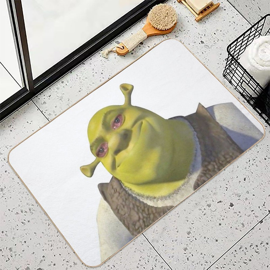 Shrek Crying Meme  Odorless Bath Mat