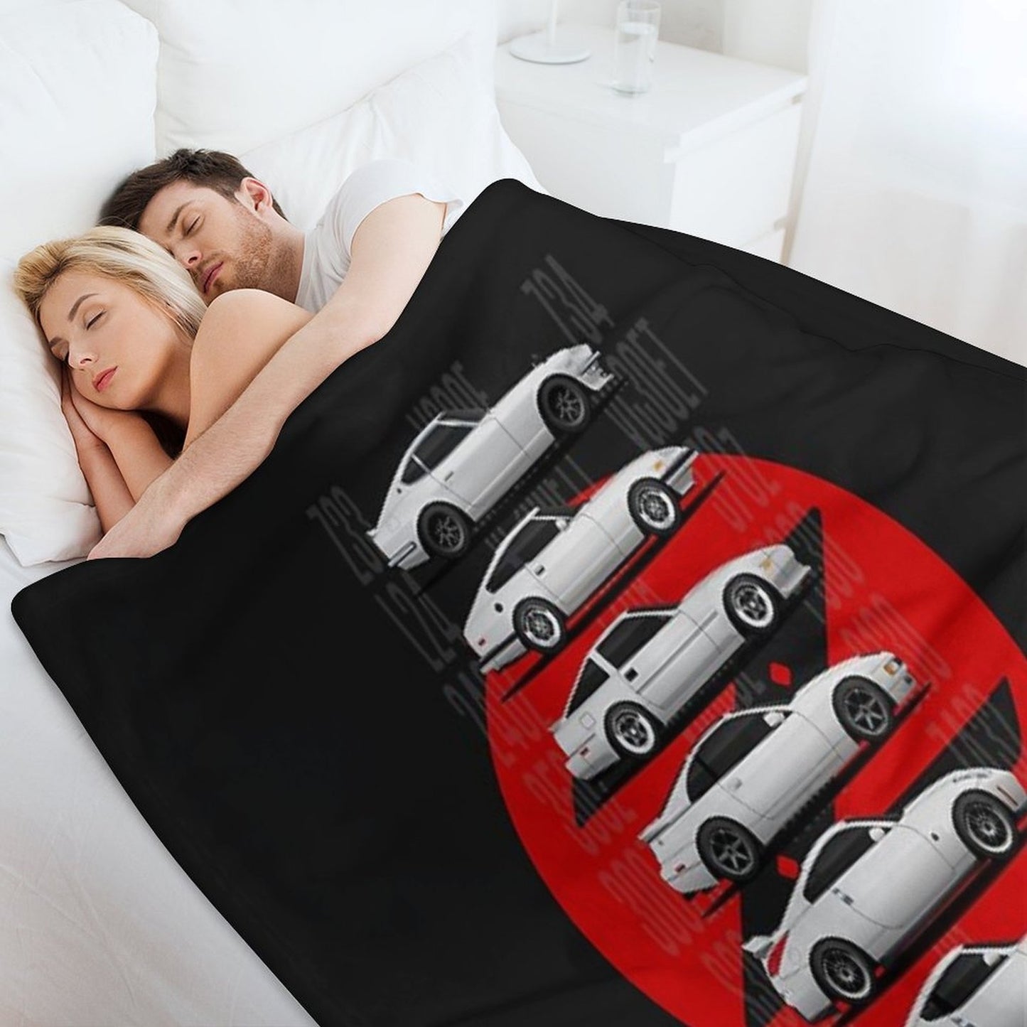 Z Generations (White) Plush Throw Blanket