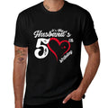 It's My Husband's 50th Birthday Vintage 50th Birthday  High-quality Stitching T-Shirt