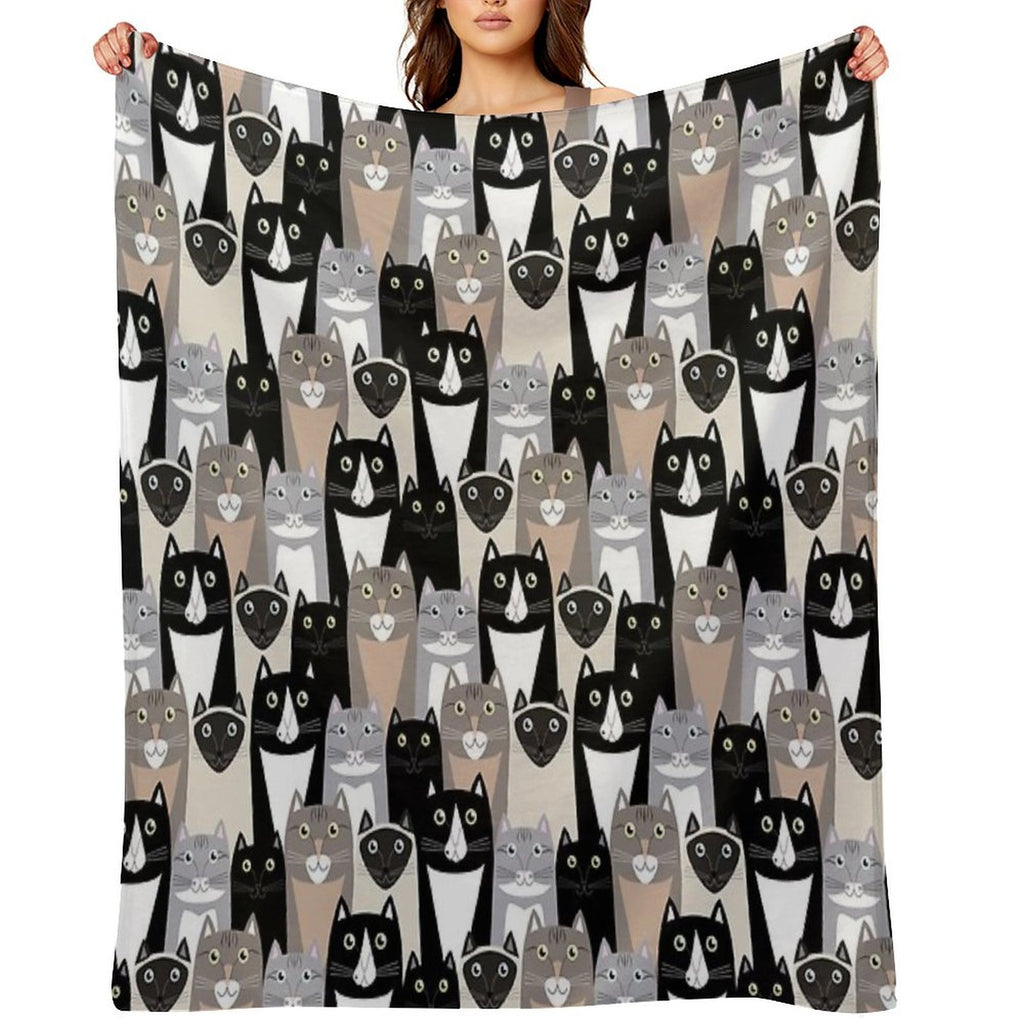 Cats #1 Comfort Throw Blanket