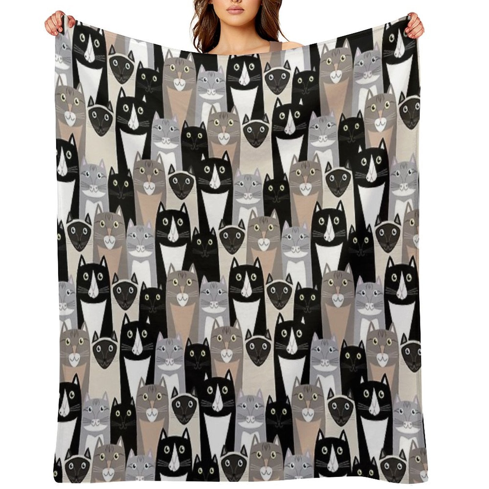 Cats #1 Comfort Throw Blanket