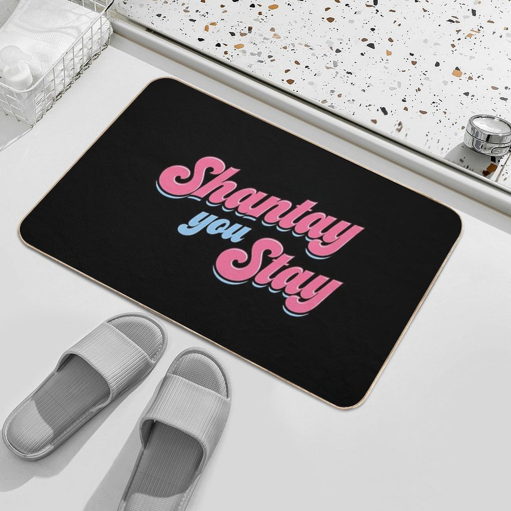 Shantay You Stay - Rupaul's Drag Race  Eco-Friendly Bath Mat
