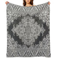 Persian Vintage Bronte Shadow Gift-ready Throw Blanket
