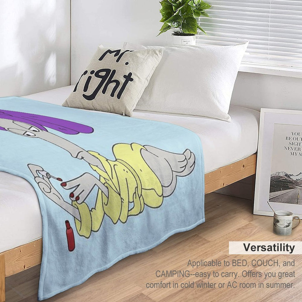 American Dad Roger Wrinkle-free Throw Blanket