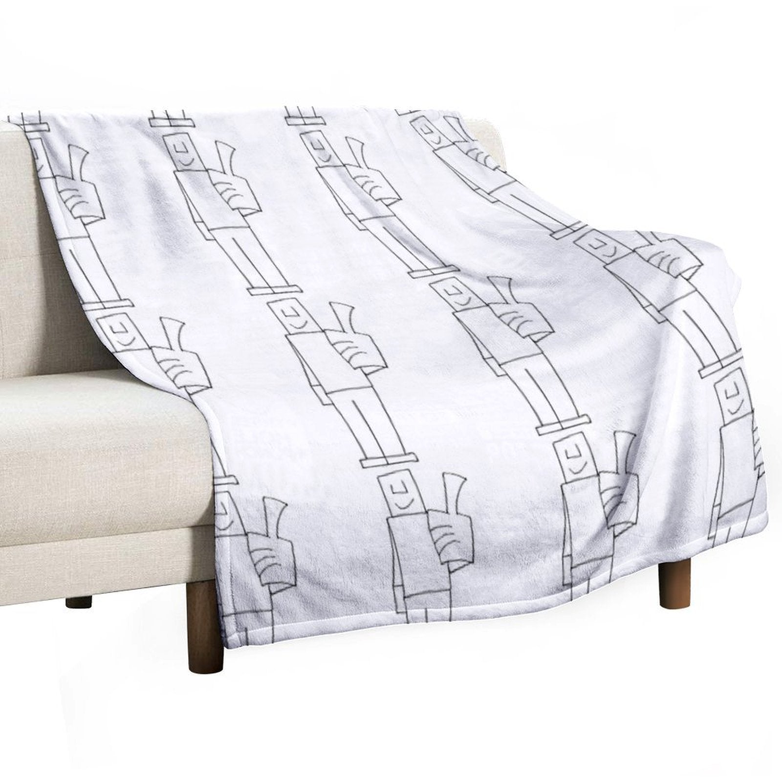 OK! 2 Compact Throw Blanket