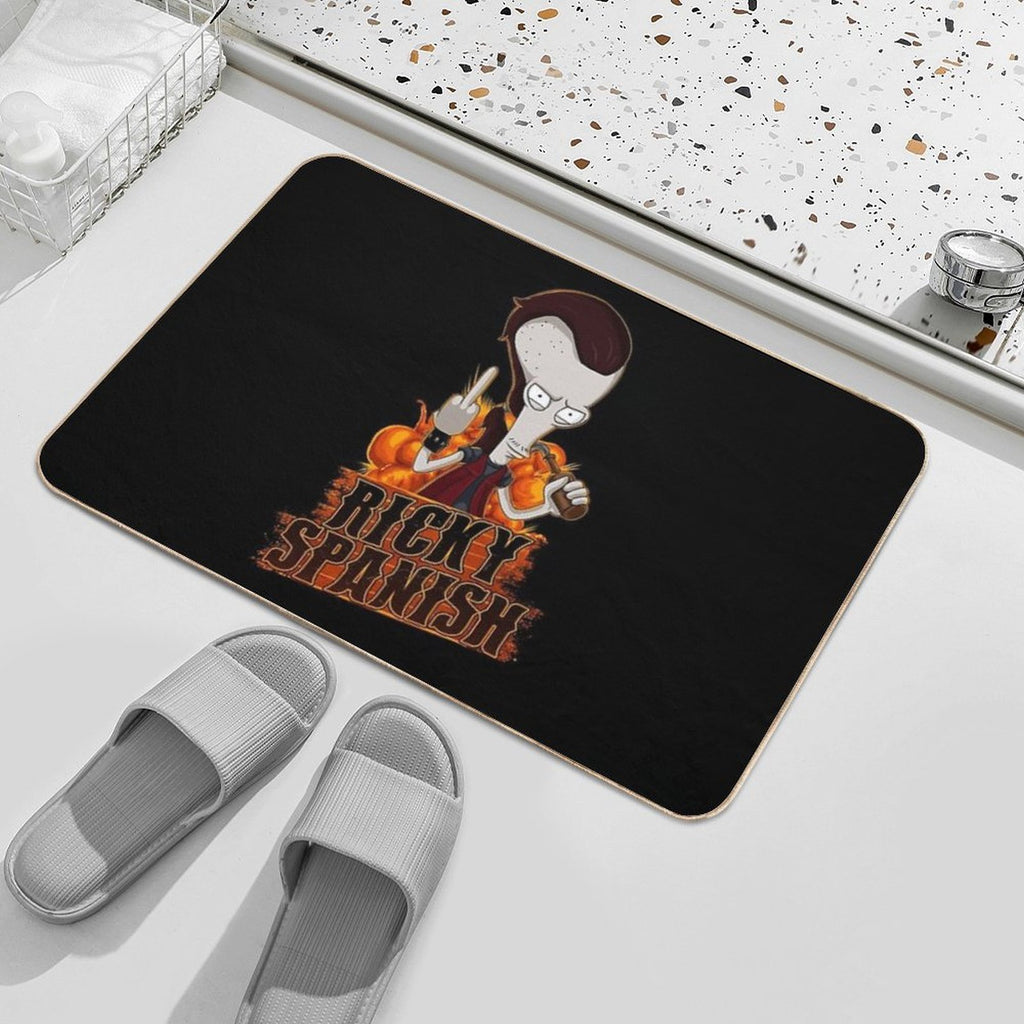 Ricky Spanish  Easy Maintenance Bath Mat
