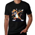 Dabbing Cheetah Sunglasses Cheetah Animal  Graphic-printed T-Shirt